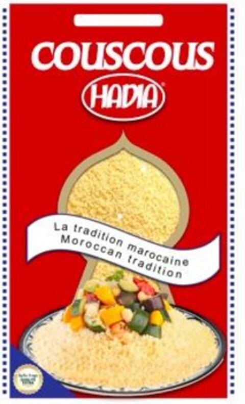 COUSCOUS HADIA La tradition marocaine Moroccan tradition Logo (EUIPO, 07.03.2024)