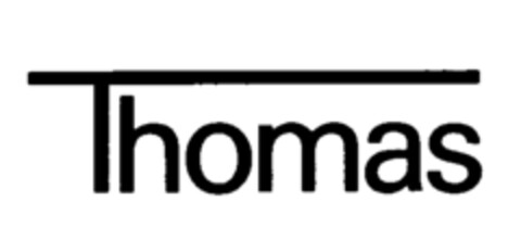 THOMAS Logo (EUIPO, 01.04.1996)