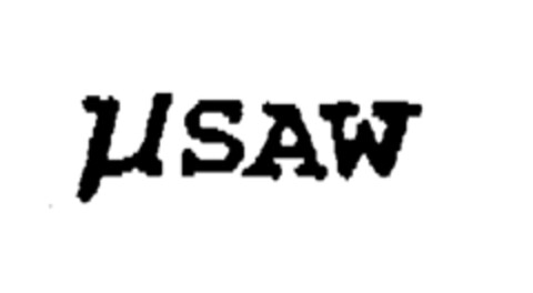 µsaw Logo (EUIPO, 04/16/1997)