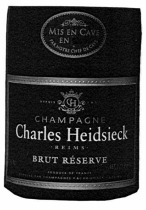 CHAMPAGNE Charles Heidsieck Logo (EUIPO, 06.10.1997)