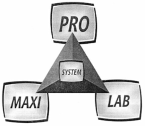 MAXI PRO LAB SYSTEM Logo (EUIPO, 18.02.1999)