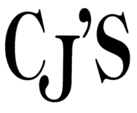 CJ'S Logo (EUIPO, 31.07.2002)