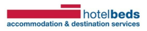 hotelbeds accommodation & destination services Logo (EUIPO, 02/14/2005)