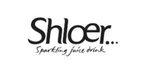 Shloer... Sparkling juice drink Logo (EUIPO, 11.04.2006)