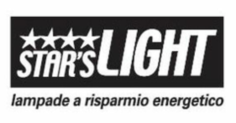 STAR'S LIGHT lampade a risparmio energetico Logo (EUIPO, 10.05.2006)