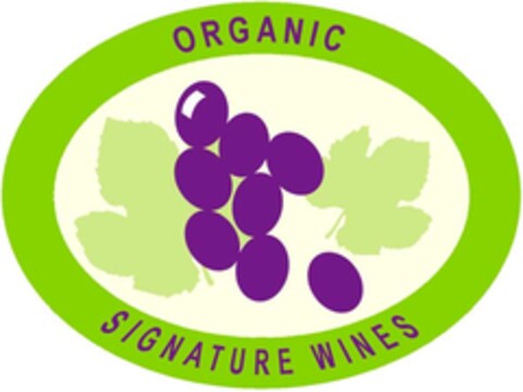 ORGANIC SIGNATURE WINES Logo (EUIPO, 09/16/2008)