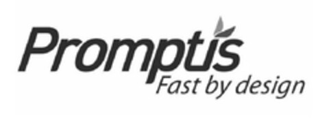 PROMPTIS FAST BY DESIGN Logo (EUIPO, 05.10.2010)