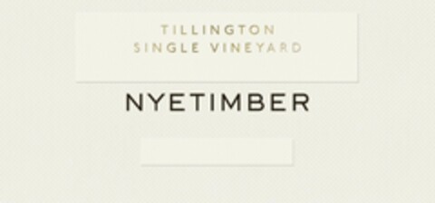 TILLINGTON SINGLE VINEYARD NYETIMBER Logo (EUIPO, 11.07.2013)