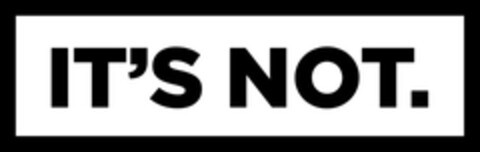 it's not. Logo (EUIPO, 11.12.2013)