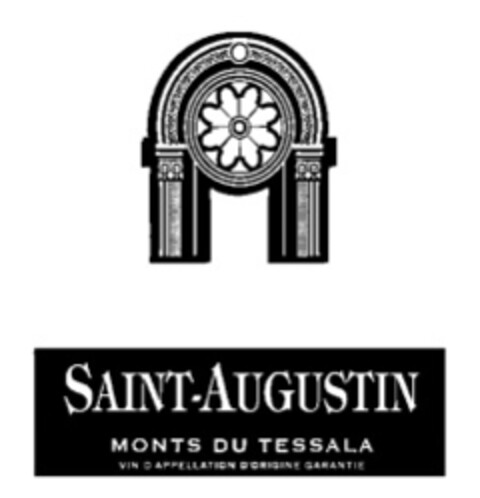 SAINT-AUGUSTIN MONTS DU TESSALA vin d'appellation d'origine garantie Logo (EUIPO, 26.08.2014)