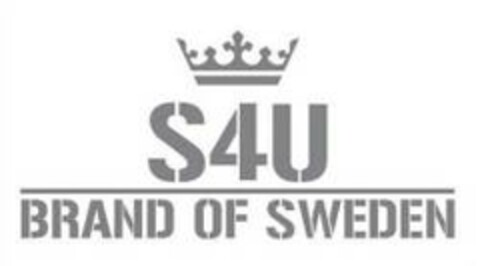 S4U BRAND OF SWEDEN Logo (EUIPO, 03.09.2014)