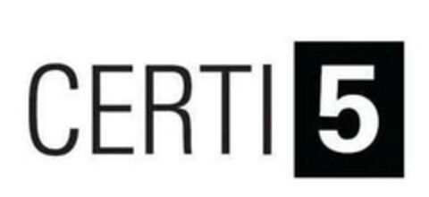 CERTI 5 Logo (EUIPO, 08.12.2014)