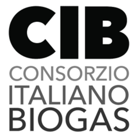 CIB CONSORZIO ITALIANO BIOGAS Logo (EUIPO, 11.01.2016)