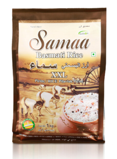 Sulson Samaa Basmati Rice XXL Logo (EUIPO, 21.09.2016)