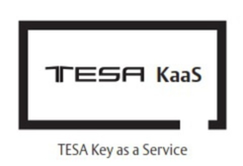 TESA KaaS TESA Key as a Service Logo (EUIPO, 01.06.2017)