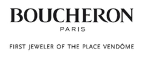 BOUCHERON PARIS FIRST JEWELER OF THE PLACE VENDOME Logo (EUIPO, 22.07.2013)