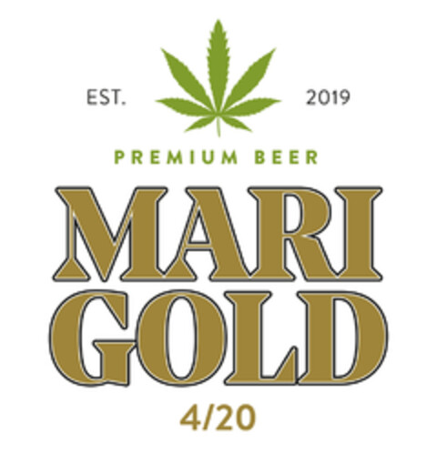 EST. 2019 PREMIUM BEER MARIGOLD 4/20 Logo (EUIPO, 19.12.2019)