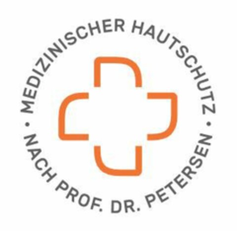 MEDIZINISCHER HAUTSCHUTZ NACH PROF. DR. PETERSEN Logo (EUIPO, 13.05.2020)
