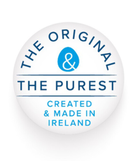 THE ORIGINAL & PUREST CREATED & MADE IN IRELAND Logo (EUIPO, 15.07.2020)