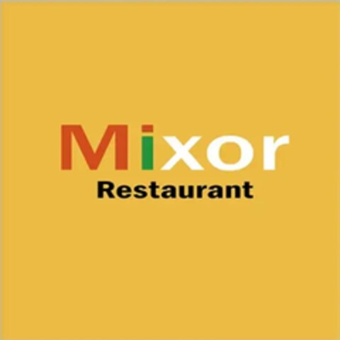 Mixor Restaurant Logo (EUIPO, 24.11.2021)