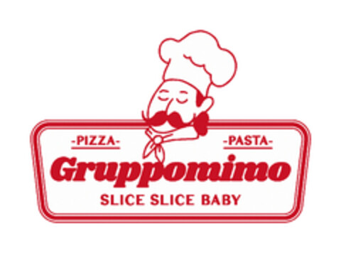 PIZZA - PASTA - Gruppomimo - SLICE SLICE BABY Logo (EUIPO, 25.04.2022)