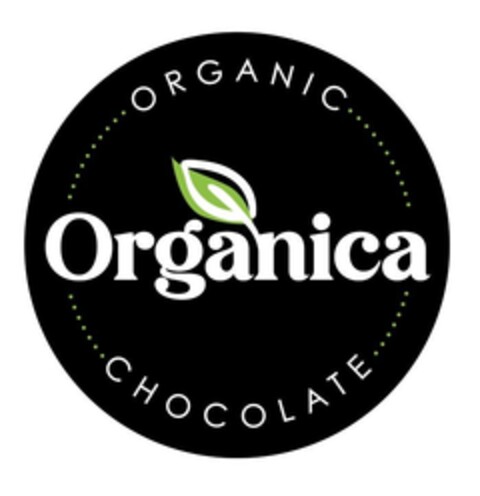 ORGANIC Organica  CHOCOLATE . Logo (EUIPO, 19.07.2023)