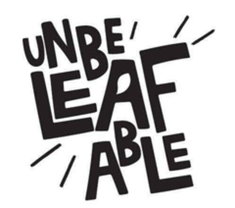 UNBELEAFABLE Logo (EUIPO, 08.11.2023)