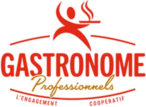 GASTRONOME Professionnels L'ENGAGEMENT COOPÉRATIF Logo (EUIPO, 23.01.2024)