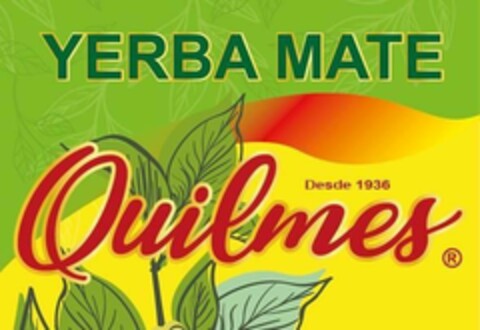 YERBA MATE Desde 1936 Quilmes Logo (EUIPO, 06/07/2024)