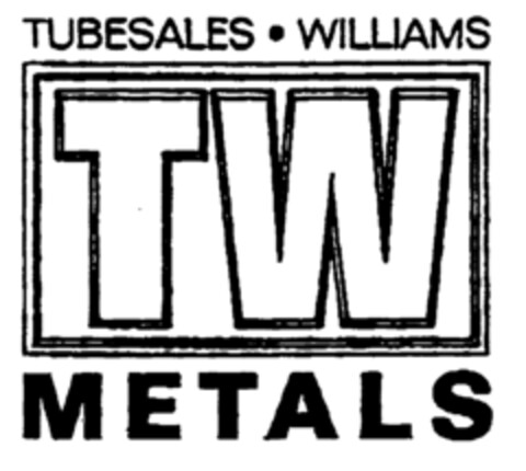 TUBESALES WILLIAMS TW METALS Logo (EUIPO, 07.05.1998)