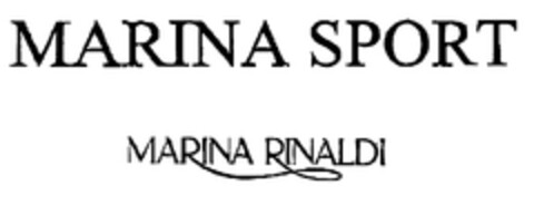 MARINA SPORT MARINA RINALDI Logo (EUIPO, 09/04/2000)