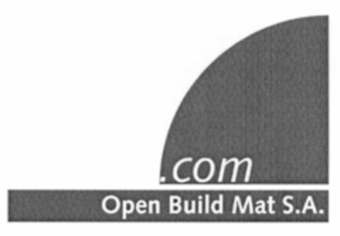 .com Open Build Mat S.A. Logo (EUIPO, 24.11.2000)