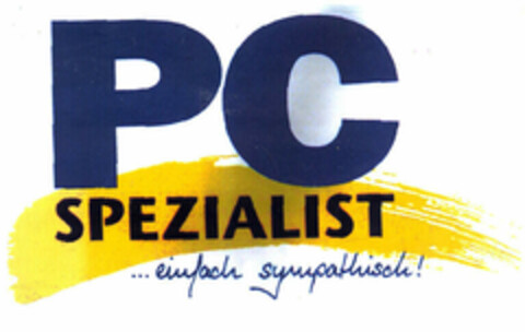 PC SPEZIALIST ...einfach sympathisch ! Logo (EUIPO, 22.04.2002)