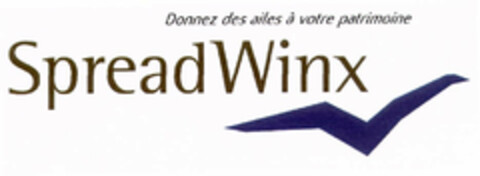 SpreadWinx Donnez des ailes à votre patrimoine Logo (EUIPO, 29.05.2002)