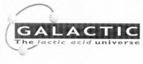 GALACTIC The lactic acid universe Logo (EUIPO, 11/12/2002)