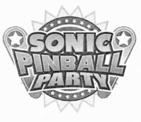 SONIC PINBALL PARTY Logo (EUIPO, 12/11/2002)