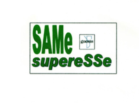 SAMe gnosis supereSSe Logo (EUIPO, 05/20/2005)