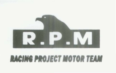 R.P.M RACING PROJECT MOTOR TEAM Logo (EUIPO, 12/29/2005)