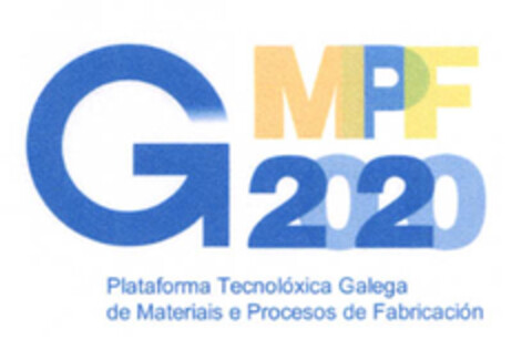 GMP 2020 Plataforma Tecnolóxica Galega de Materiais e Procesos de Fabricación Logo (EUIPO, 26.09.2007)