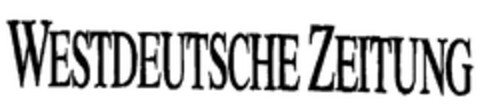 WESTDEUTSCHE ZEITUNG Logo (EUIPO, 29.09.2008)