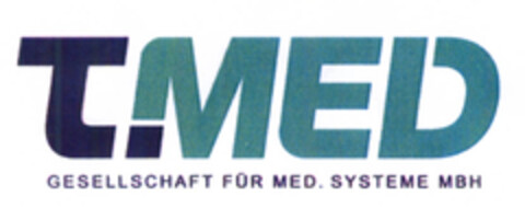 T.MED GESELLSCHAFT FÜR MED. SYSTEME MBH Logo (EUIPO, 23.01.2009)