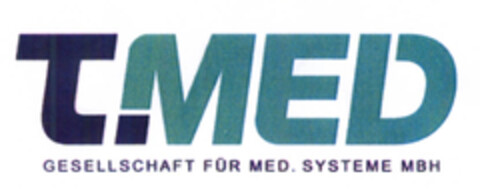 T.MED GESELLSCHAFT FÜR MED. SYSTEME MBH Logo (EUIPO, 01/23/2009)