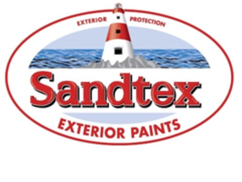 SANDTEX 
Exterior Paints
Exterior Protection Logo (EUIPO, 19.07.2010)