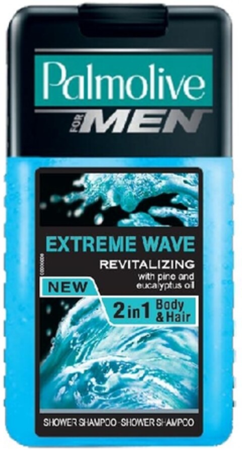 Palmolive for Men Extreme Wave Logo (EUIPO, 09.06.2011)