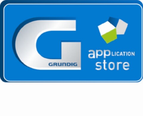 G GRUNDIG application store Logo (EUIPO, 09/21/2012)