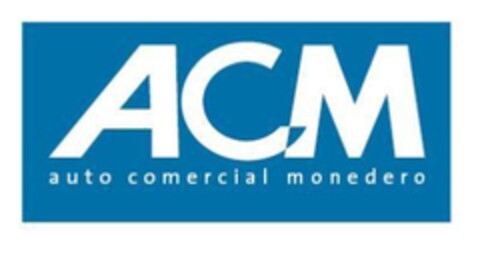 ACM AUTO COMERCIAL MONEDERO Logo (EUIPO, 10/18/2012)