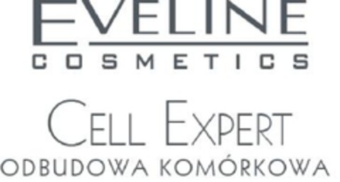 EVELINE COSMETICS
CELL EXPERT
ODBUDOWA KOMÓRKOWA Logo (EUIPO, 27.06.2013)