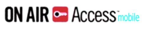 ON AIR Access mobile Logo (EUIPO, 09/19/2013)