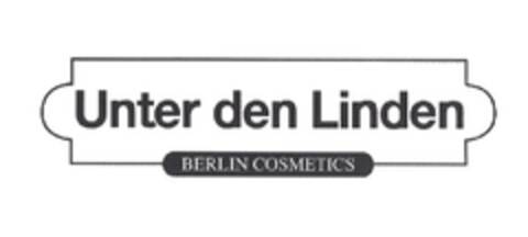 Unter den Linden BERLIN COSMETICS Logo (EUIPO, 11.10.2013)