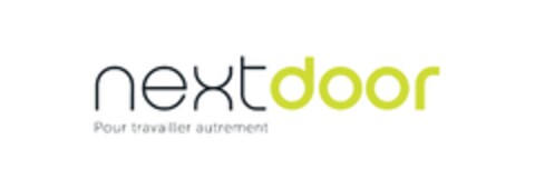 Nextdoor Pour travailler autrement Logo (EUIPO, 05.12.2014)